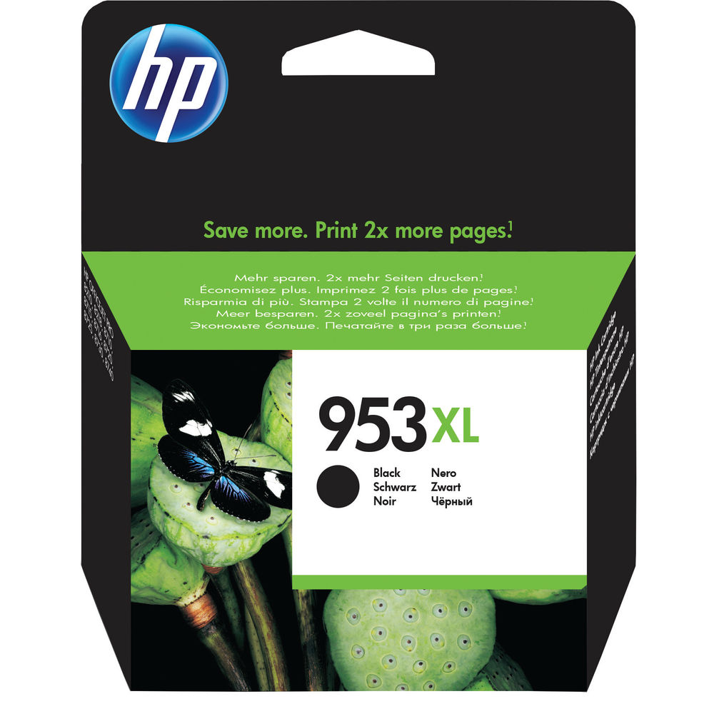 HP 953XL HY Black Ink Cartridge L0S70AE#BGX