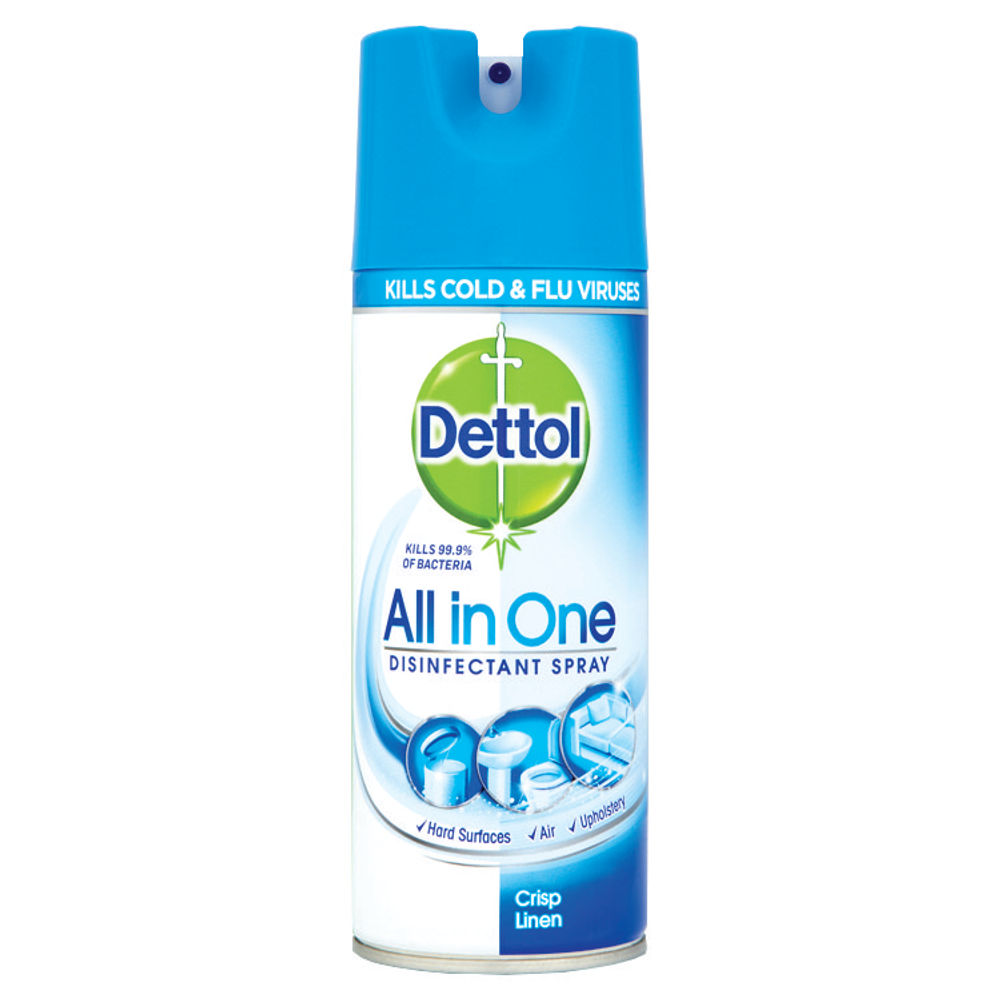 Dettol Antibacterial All In One Disinfectant Spray 400ml 3021337