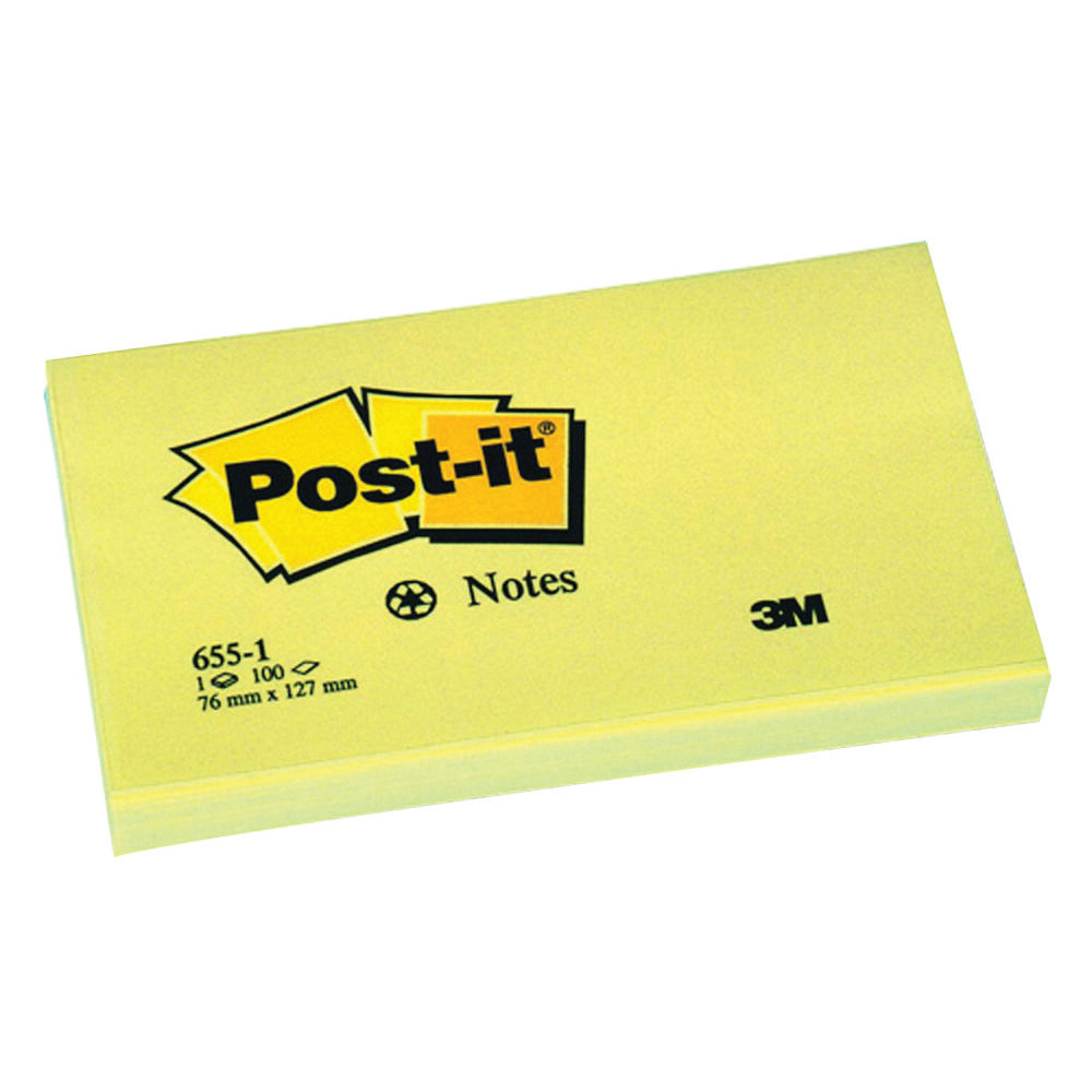 The Width of a Standard Post-It Note