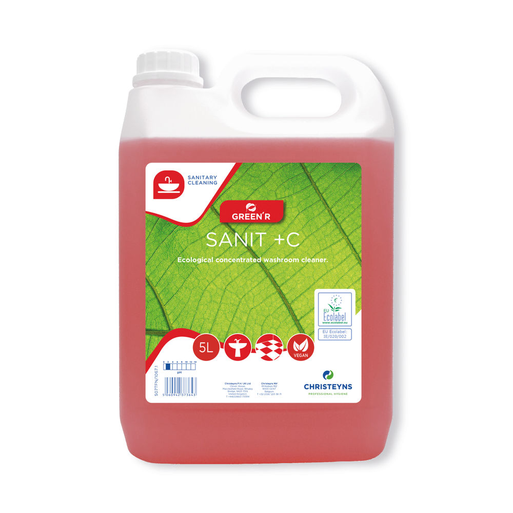 Clover ECO 507 Washroom Cleaner 5 Litre (Pack of 2) 507