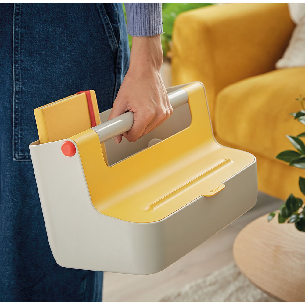 Leitz Cosy Storage Carry Box Warm Yellow