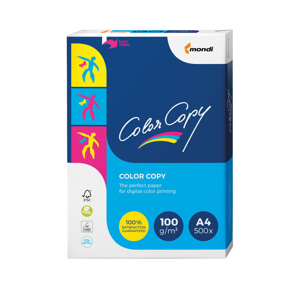 Color Copy A4 Paper 100gsm White (Pack of 500) CCW0324