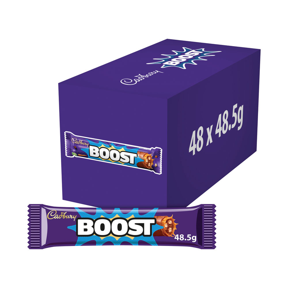 Cadbury 48.5g Boost Bars, Pack of 48 | 100129
