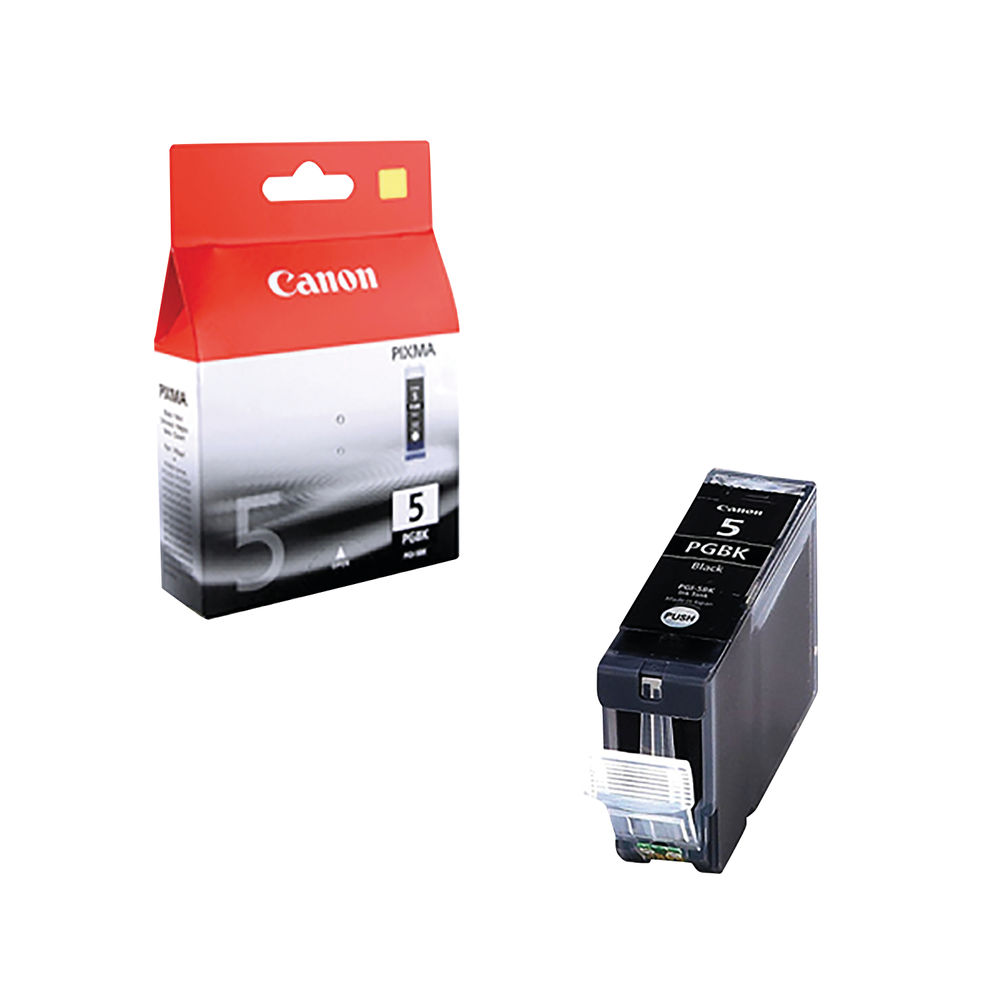 Canon PGI-5BK Black Photo Ink Cartridge - 0628B001