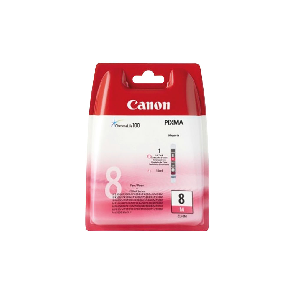 Canon CLI-8M Magenta Ink Cartridge - 0622B001