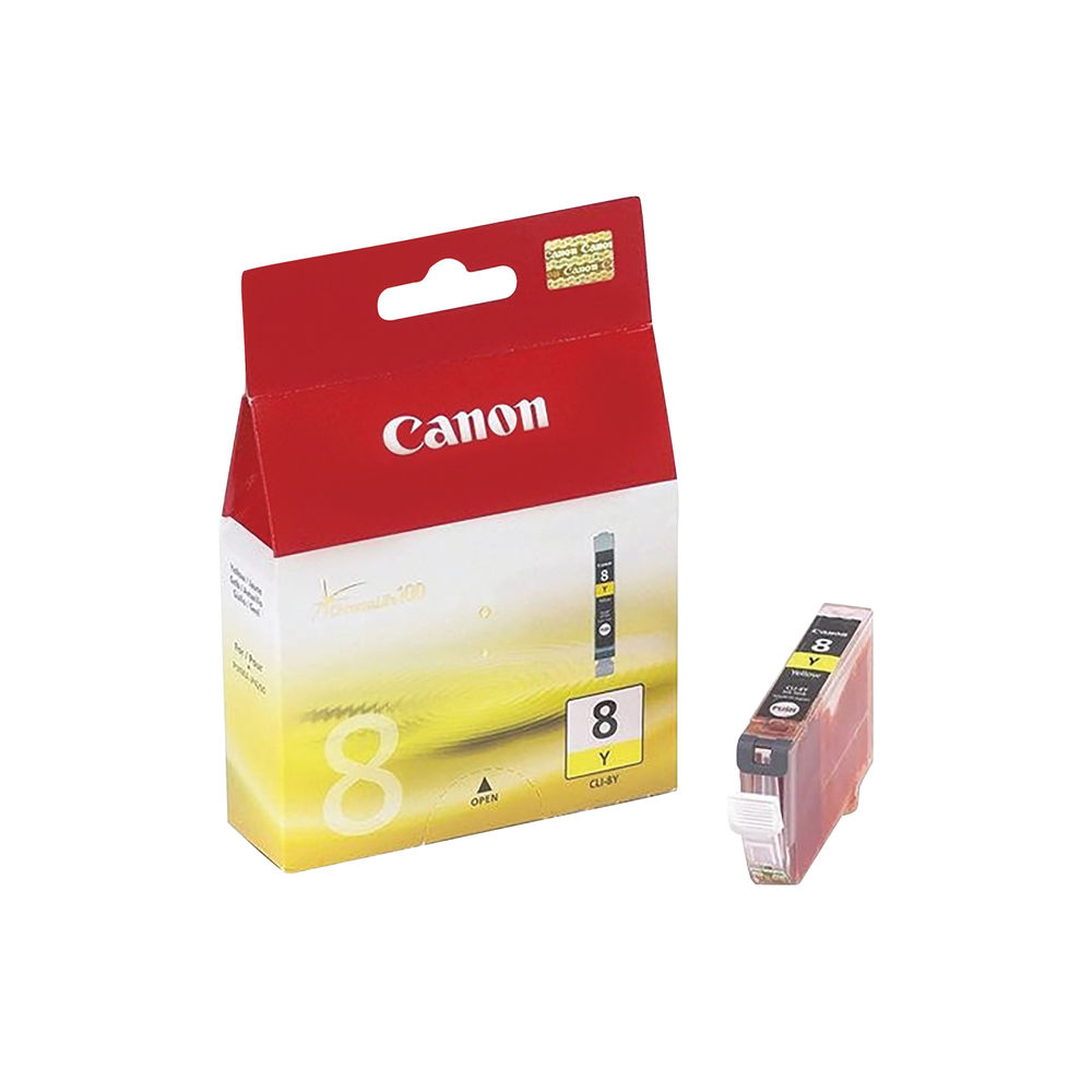 Canon CLI-8Y Yellow Ink Cartridge - 0623B001