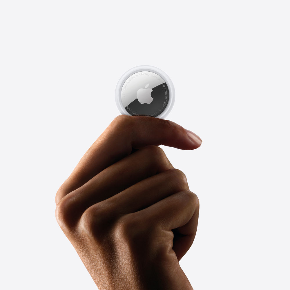 Apple AirTag Finder Bluetooth Silver/White (1 AirTag)