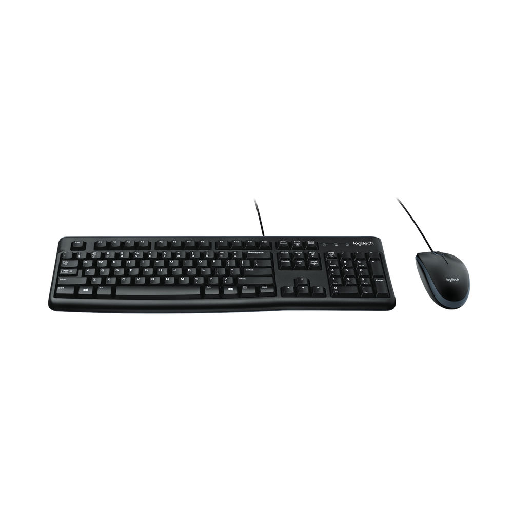 Logitech MK120 Wired Keyboard and Mouse Set - 920-002552
