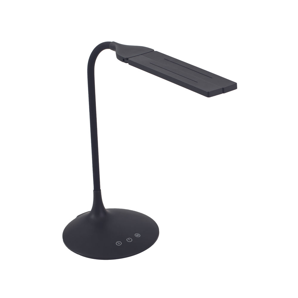 Alba Nomad Black Two Head Desk Lamp