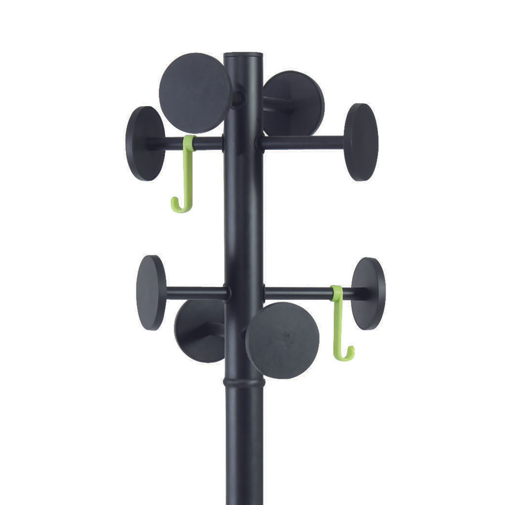 Alba Stan 3 Black Coat Stand