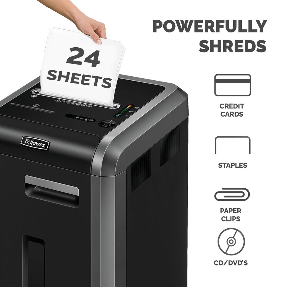 Fellowes Powershred 225Ci Cross-Cut Shredder