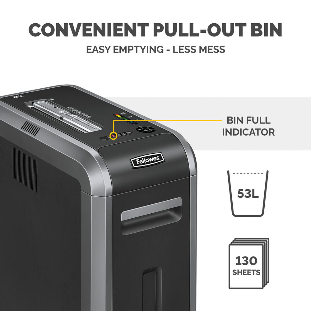 Fellowes Powershred 125i Strip Cut Shredder