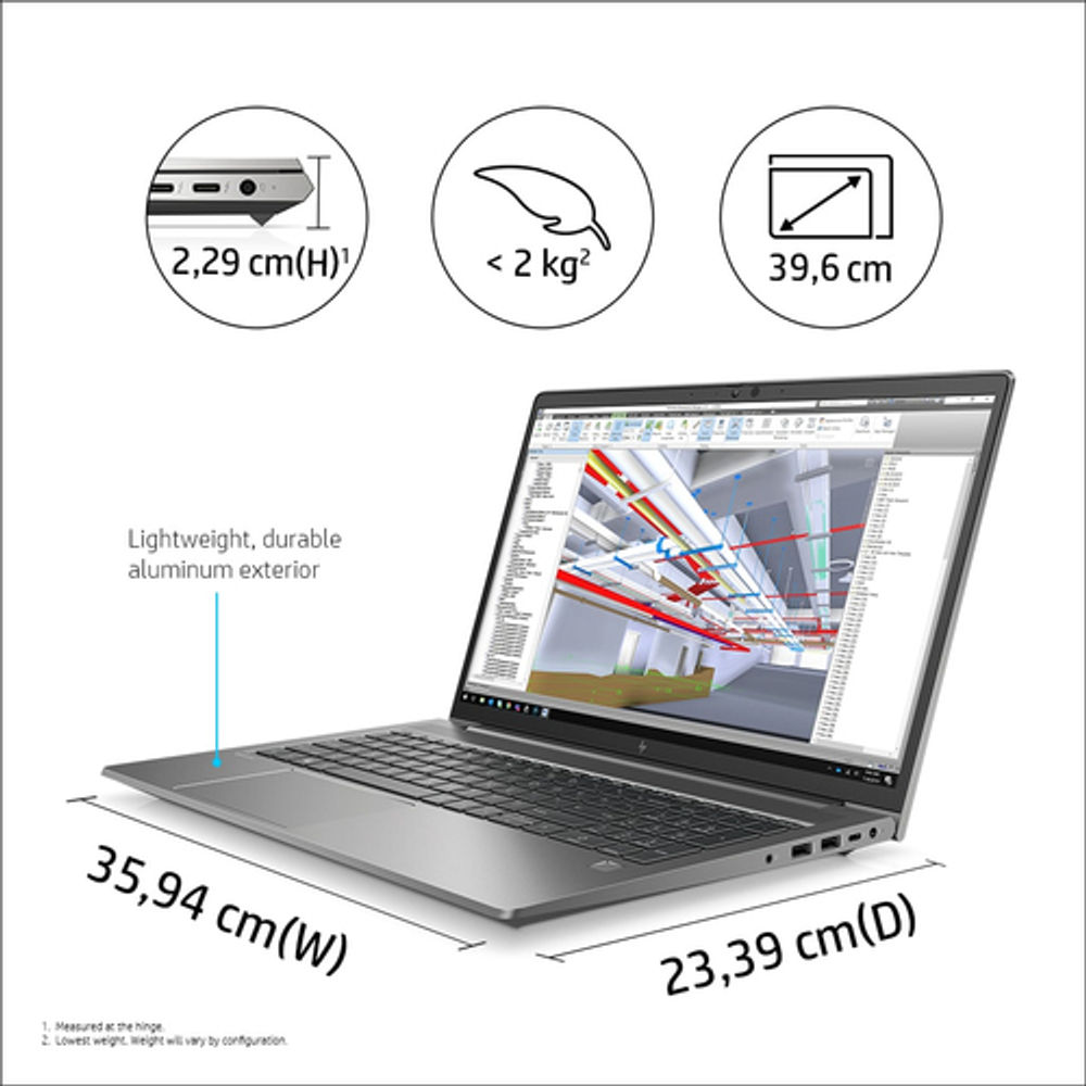 HP ZBook Power G8 i9-11900H Mobile workstation Intel Core i9