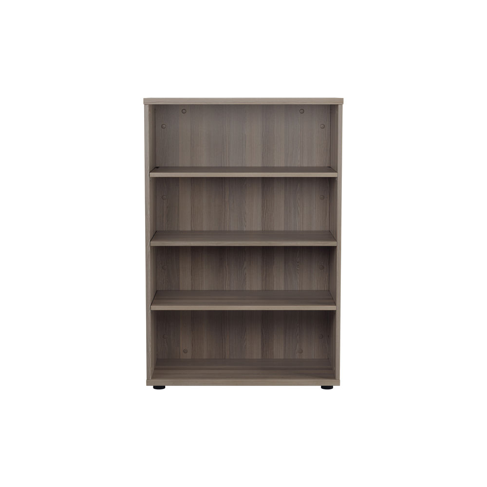 Jemini 1200 x 450mm Grey Oak Wooden Bookcase