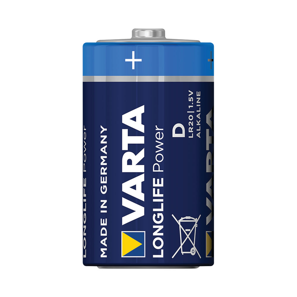 Varta Longlife Power D Battery (Pack of 4)