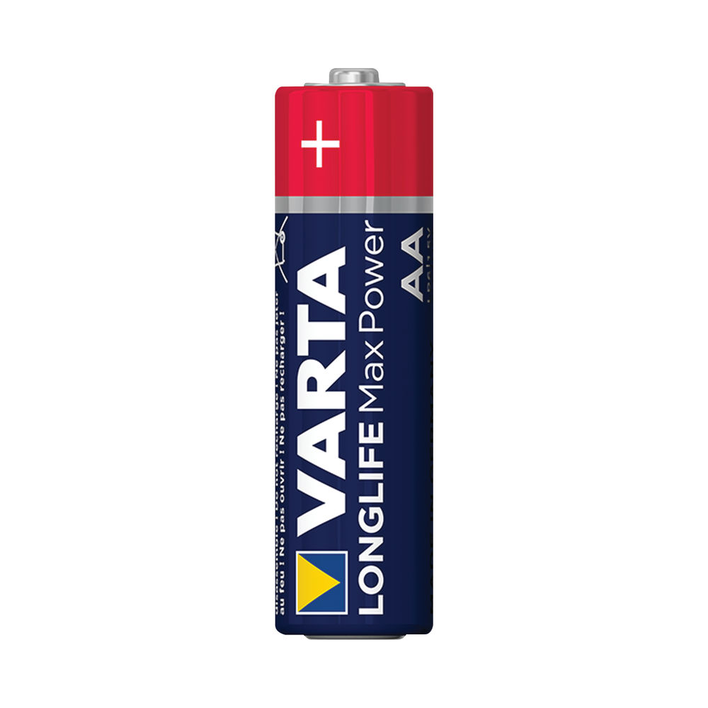 Varta Longlife Max Power AA Battery (Pack of 8)