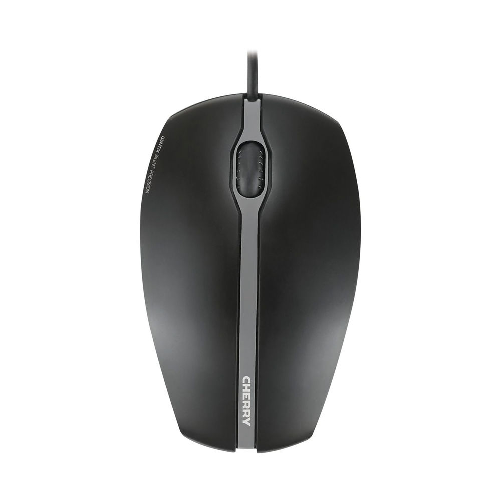 CHERRY GENTIX SILENT Black Wired Optical Mouse
