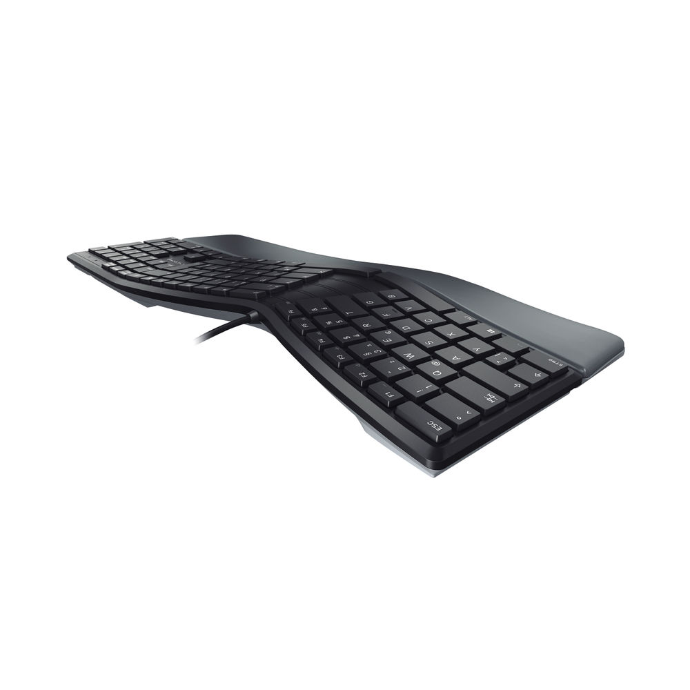 Cherry KC 4500 Ergo Black Ergonomic UK Keyboard