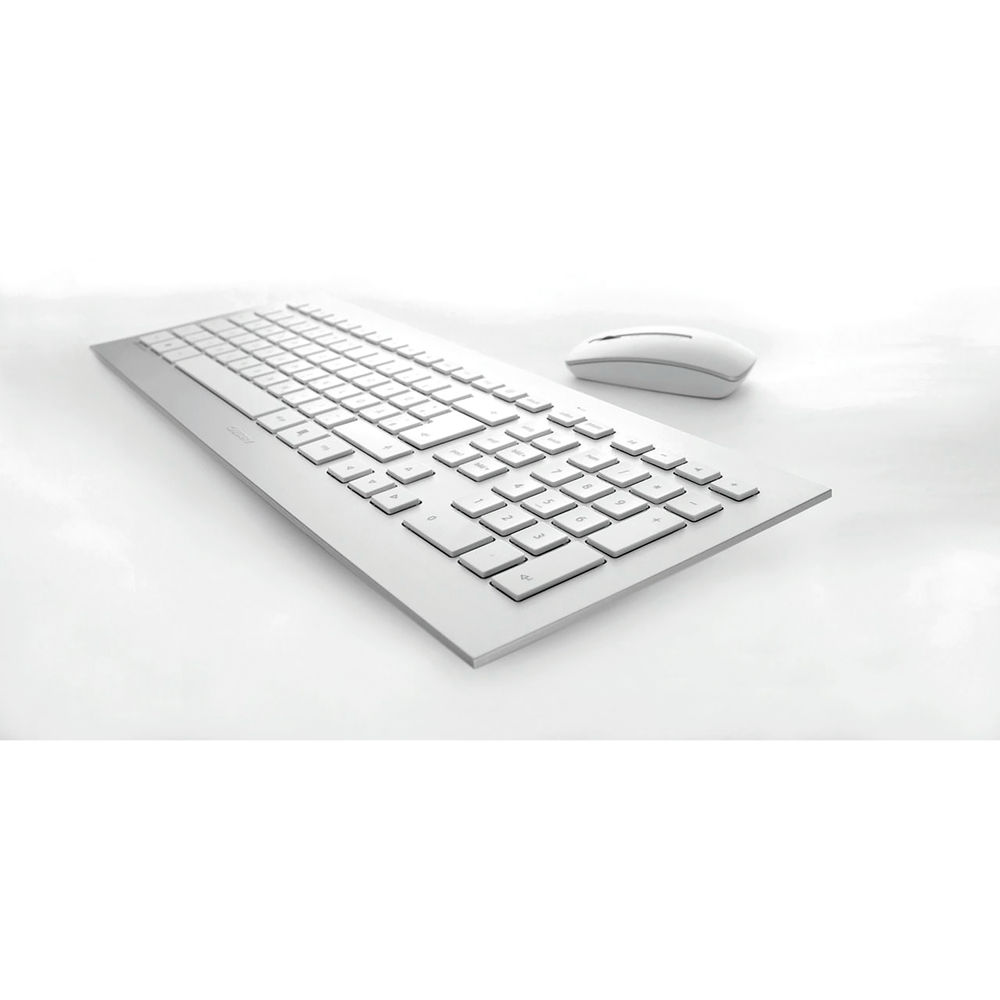 Cherry DW 8000 Wireless Silver Keyboard and Mouse Set