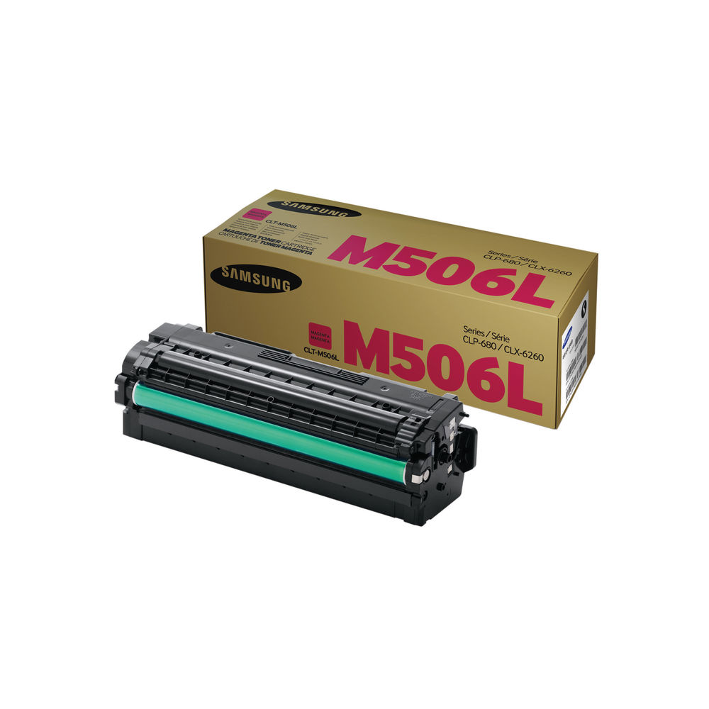 Samsung CLT-M506L Magenta Toner Cartridge High Capacity | SU305A