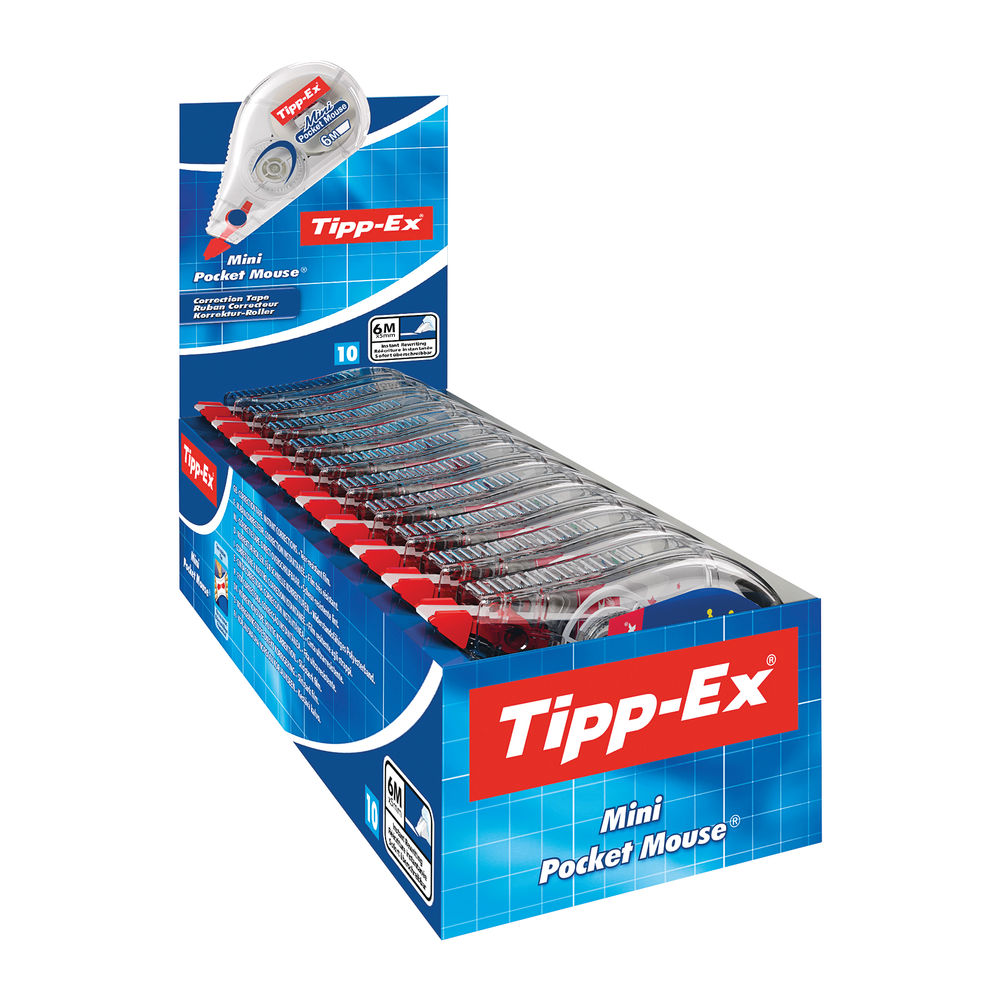 Tipp-Ex Mini Pocket Mouse (Pack of 10)