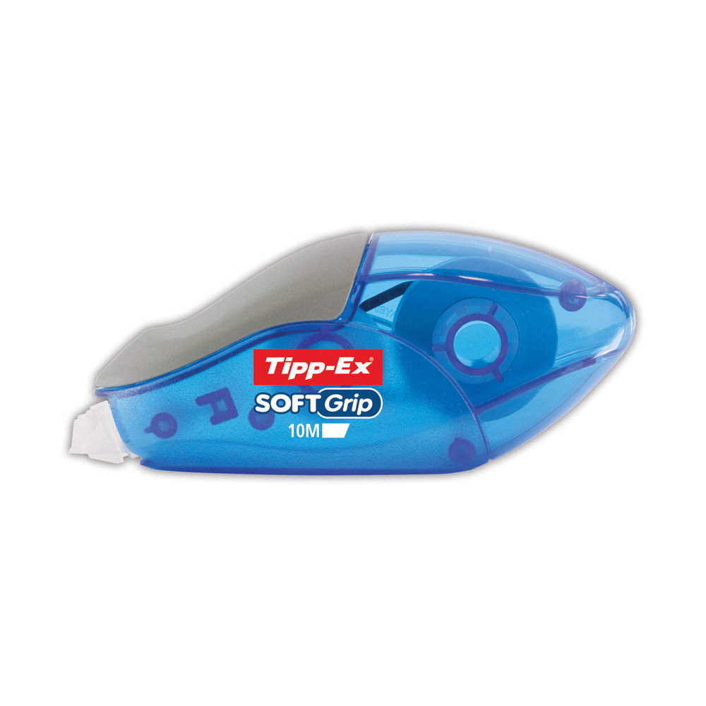 Tipp-Ex Soft Grip Correction Tape (Pack of 10)