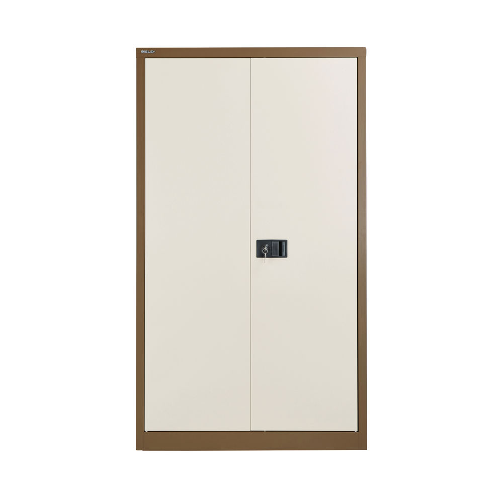 Jemini 1806mm Coffee/Cream 2 Door Storage Cupboard - SCP722A3-V5V6