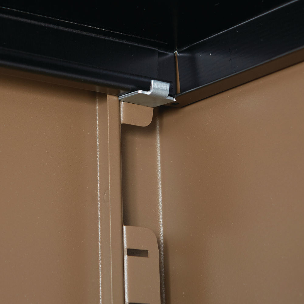 Jemini 1806mm Coffee/Cream 2 Door Storage Cupboard - SCP722A3-V5V6