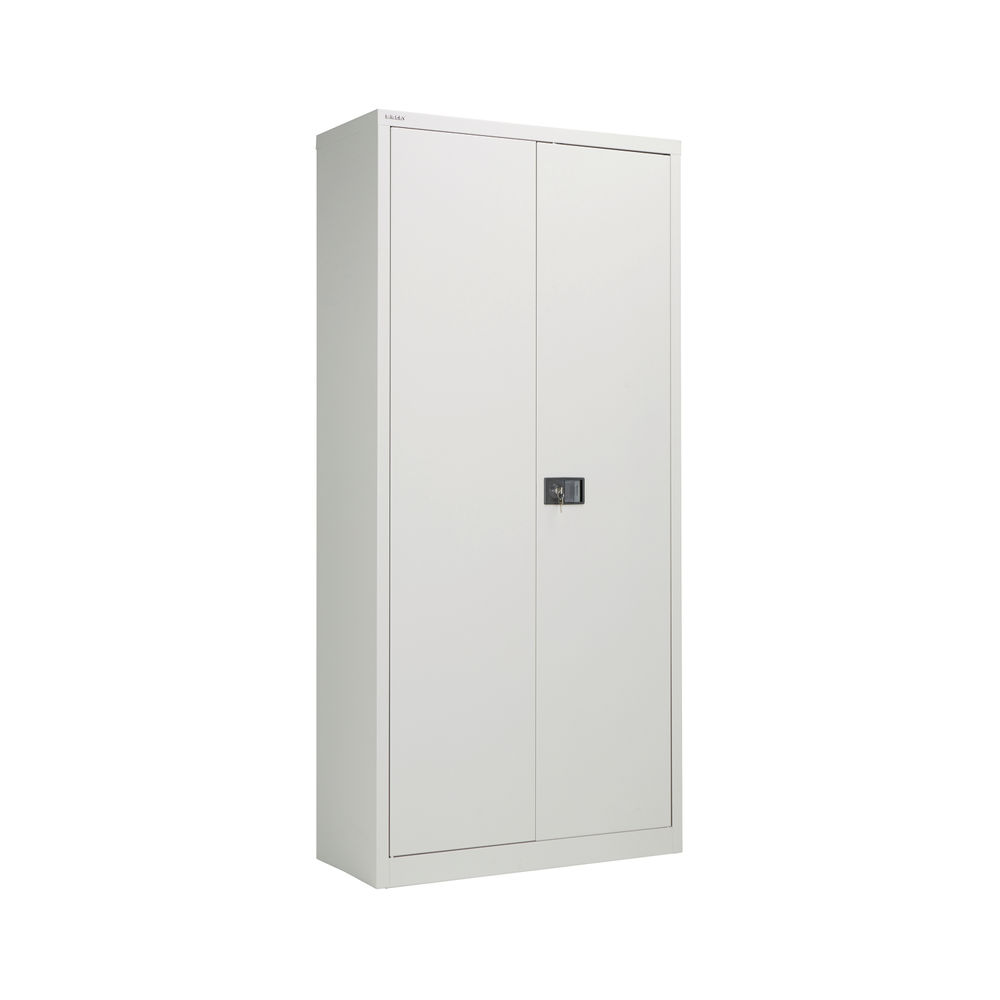 Jemini 1950mm Grey 2 Door Storage Cupboard - SCP782A4-V7