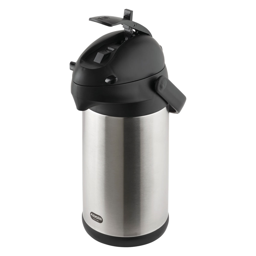 Addis Chrome President Pump Pot Vacuum Jug 3 Litre 517465