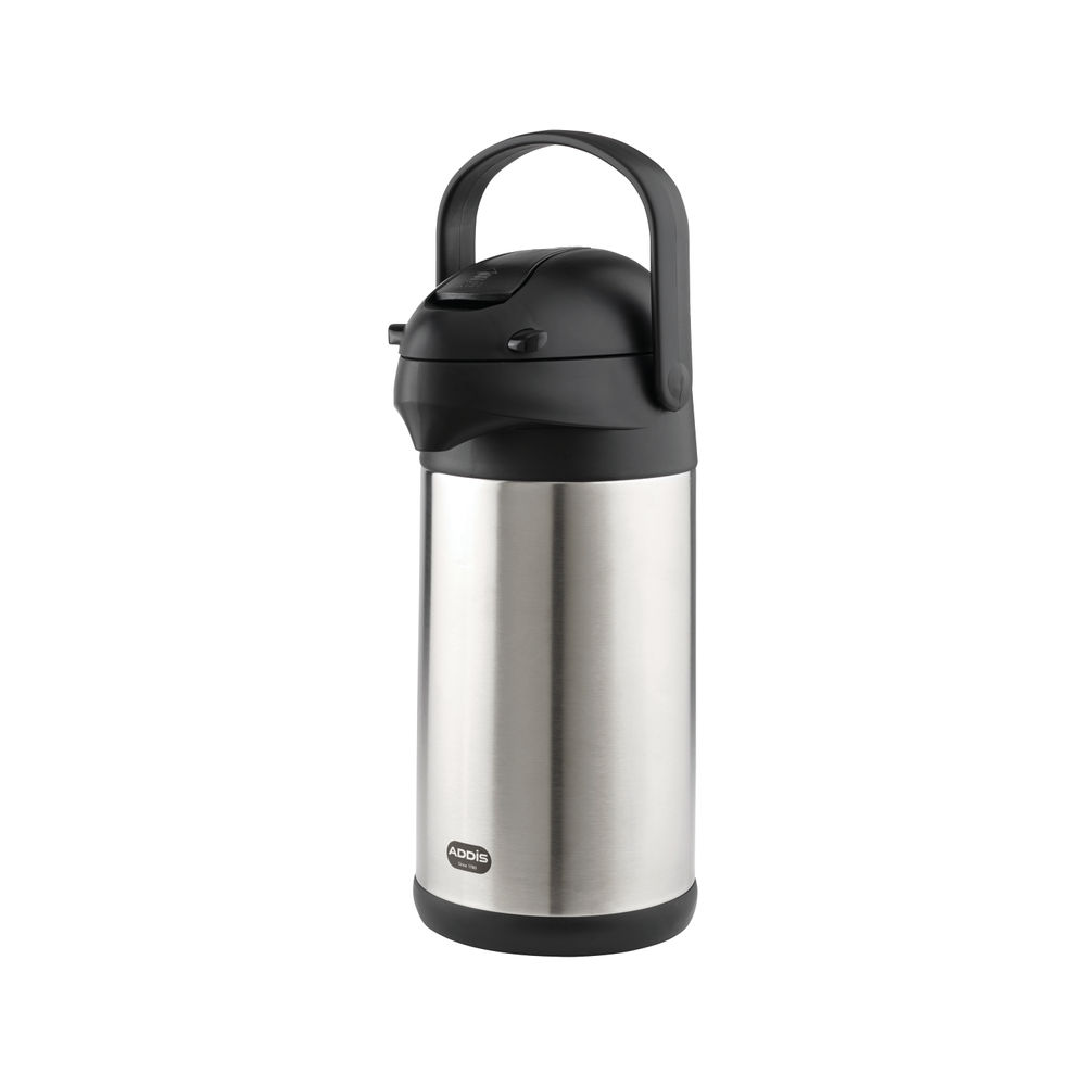 Addis 3L Chrome President Pump Pot Vacuum Jug