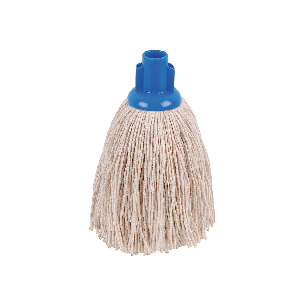 2Work Twine Rough Socket Mop 12oz Blue (Pack of 10) 101851B