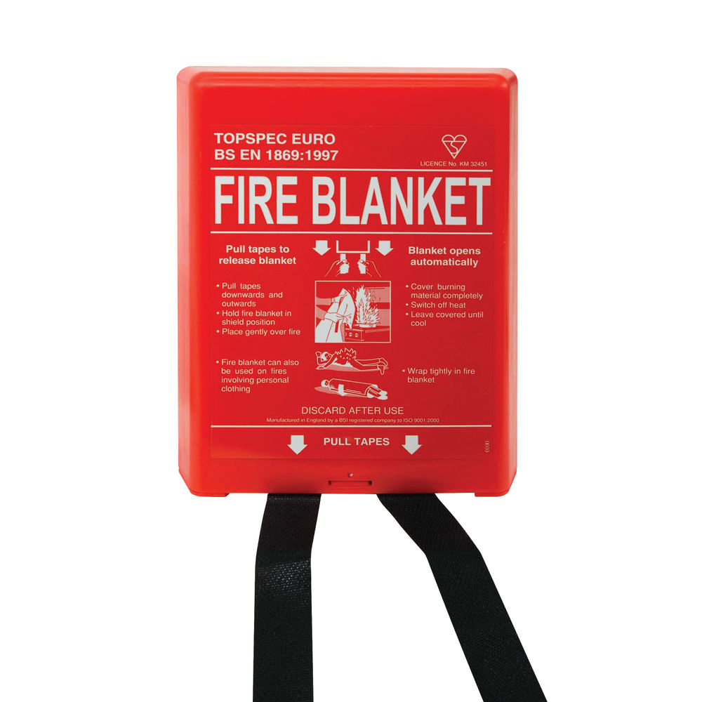 Fireking Fire Blanket Fibreglass 1800x1200mm FB64P