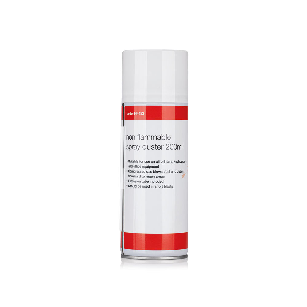 5 Star Office Air Duster Red/White 6.5x18.5cm 200ml