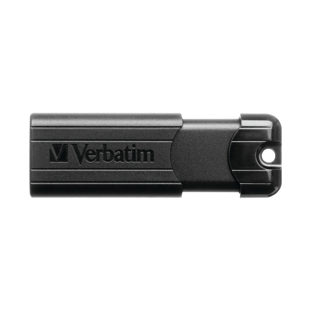 Verbatim Pinstripe 16GB Black Flash Drive USB 3.0