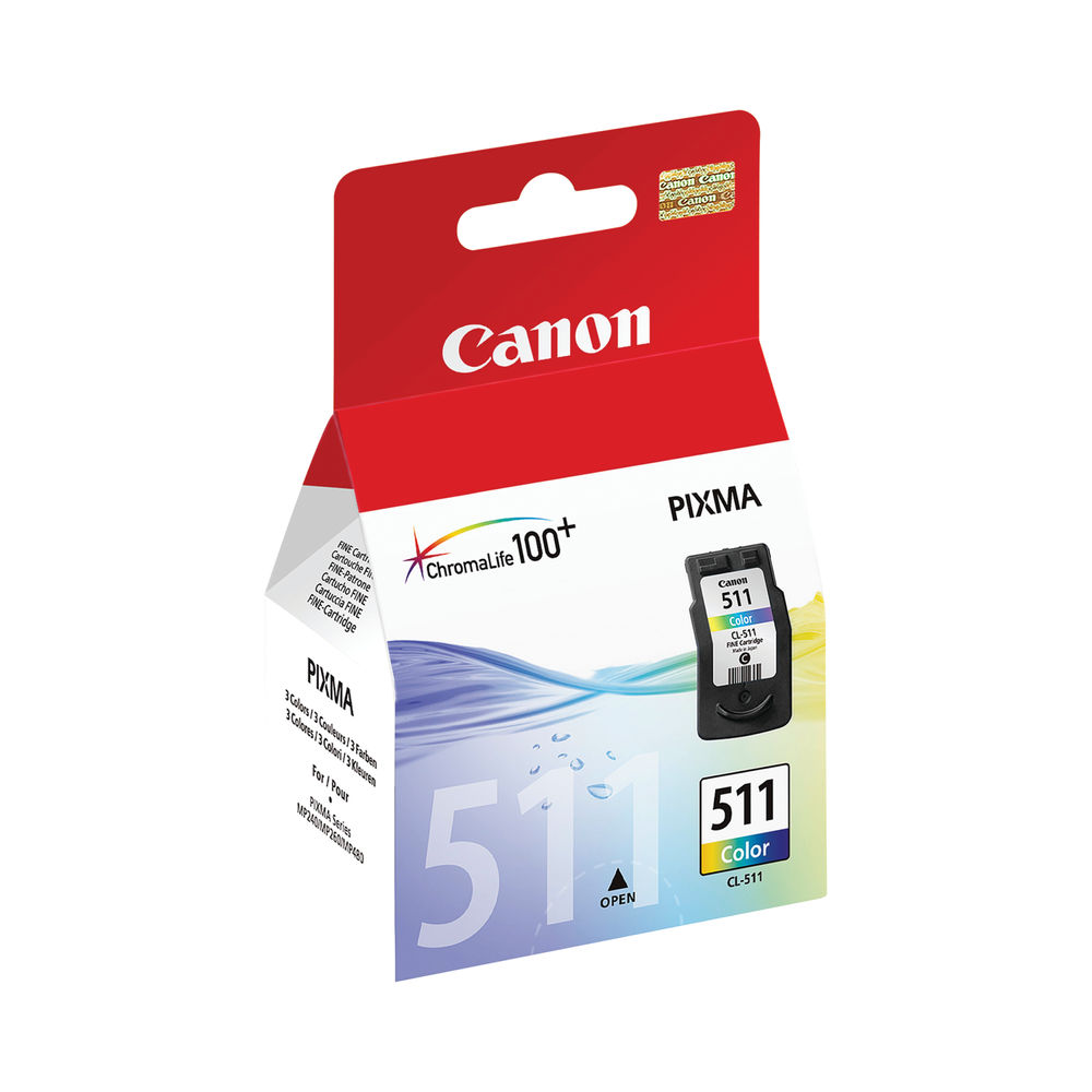 Canon CL-511 Colour Ink Cartridge - 2972B001