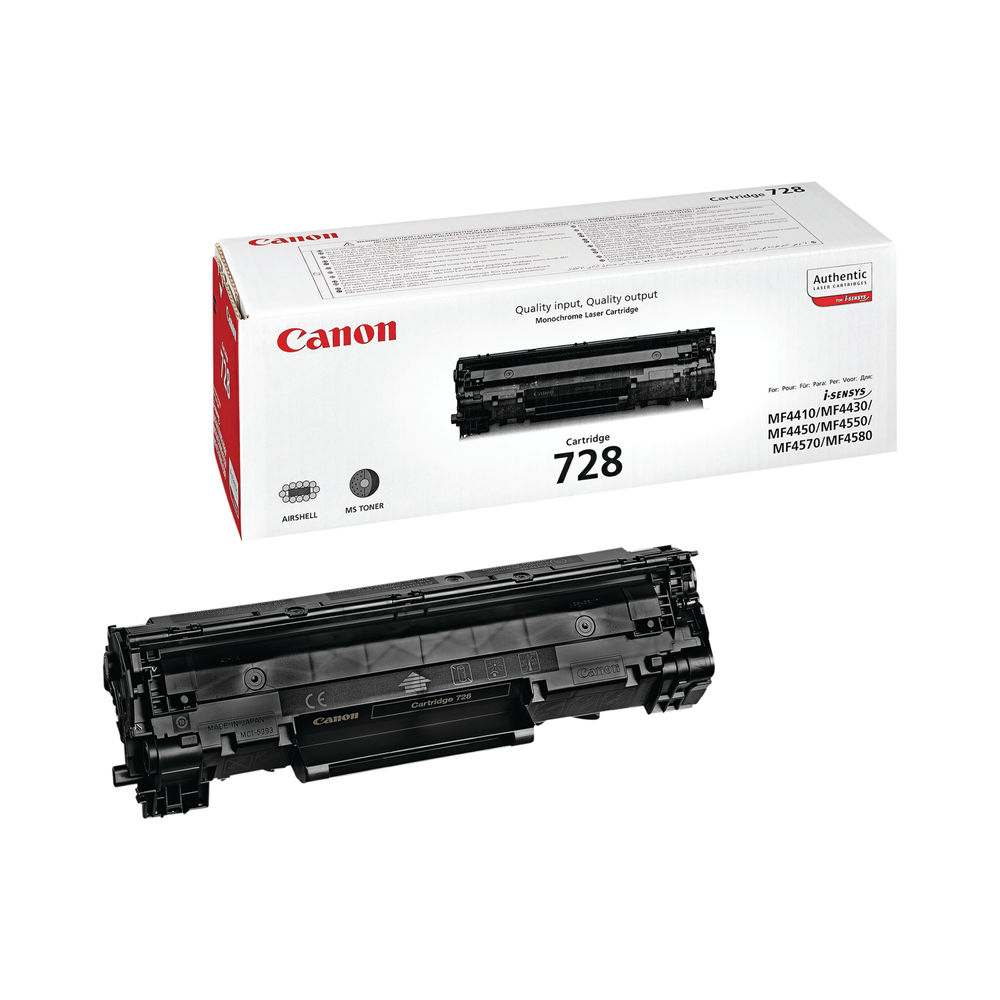 Canon 728 Black Toner Cartridge - 3500B002