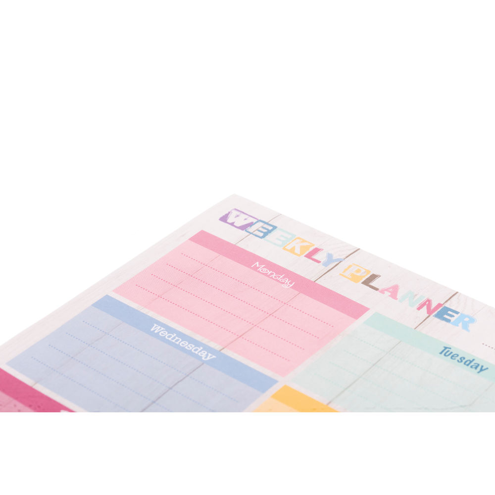 Collins Brighton Weekly Planner Desk Pad 60 Pages A4