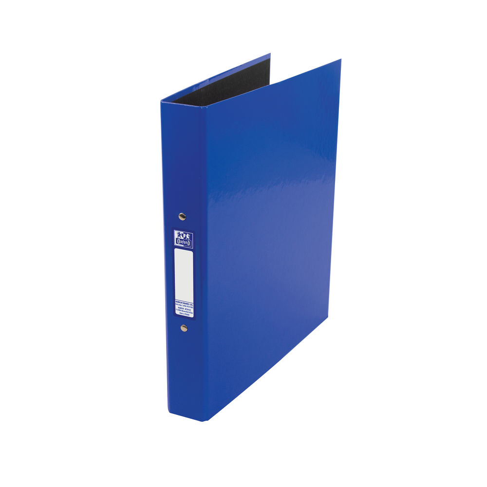 Oxford 25mm 2 O-Ring Binder Laminated A4 Plus Blue 400017754