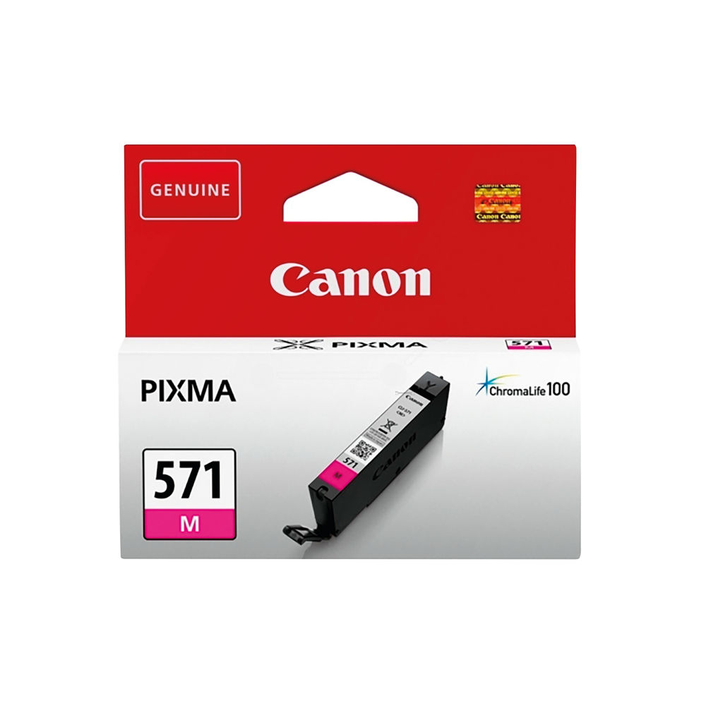 Canon CLI-571M Magenta Ink Cartridge - 0387C001