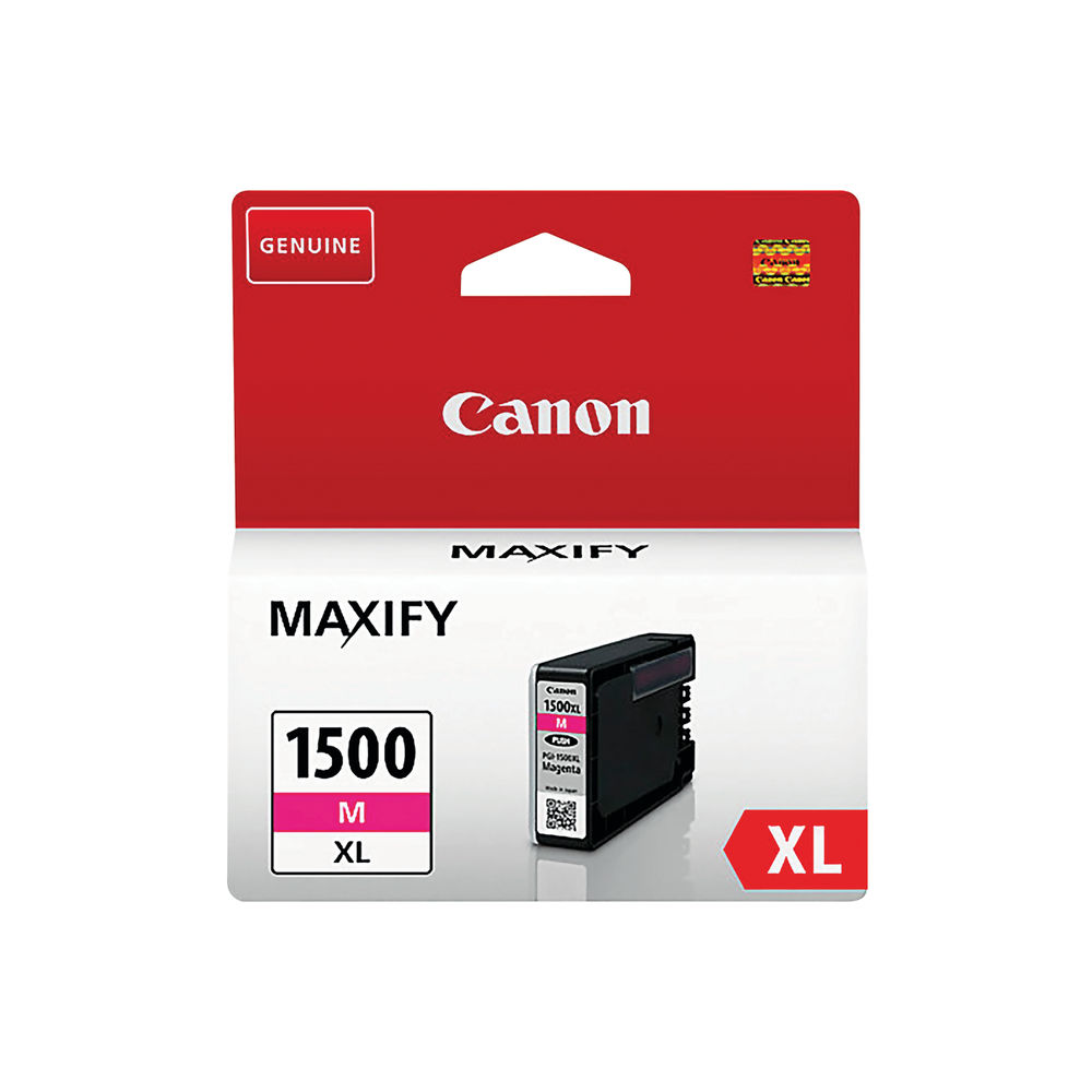 Canon PGI-1500XLM Magenta Ink Cartridge - High Capacity - 9194B001