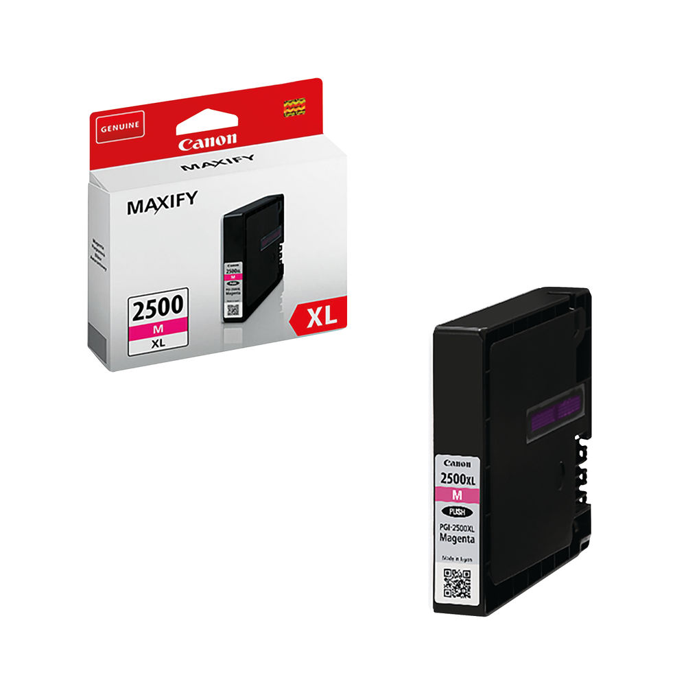 Canon PGI-2500XLM Magenta Ink Cartridge - High Capacity - 9266B001