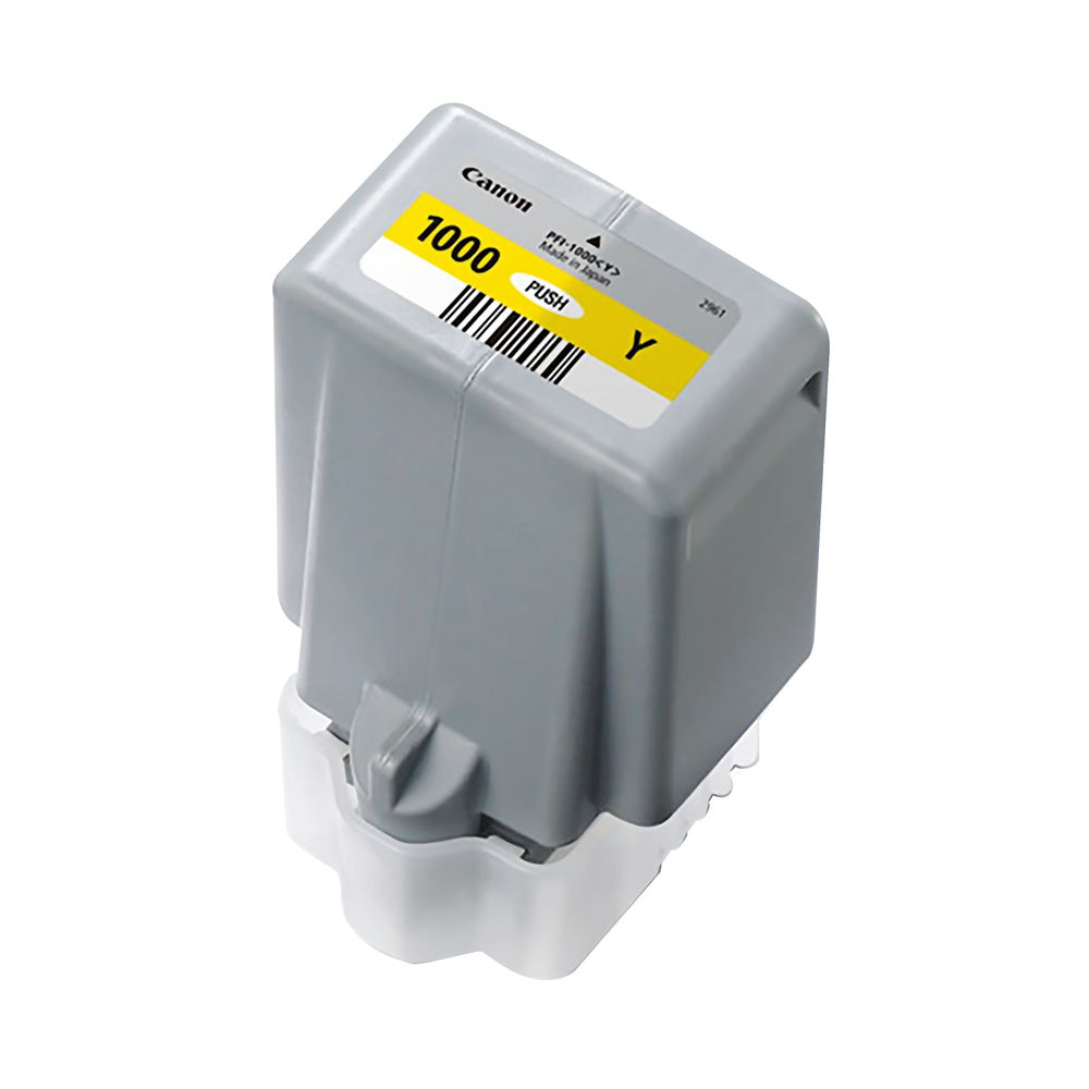 Canon PFI-1000Y Yellow Ink Cartridge - 0549C001