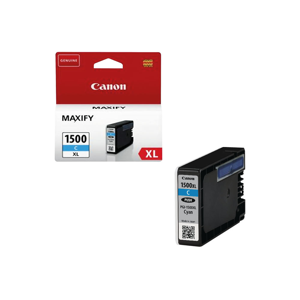 Canon PGI-1500XL Cyan Ink Cartridge - 9193B001