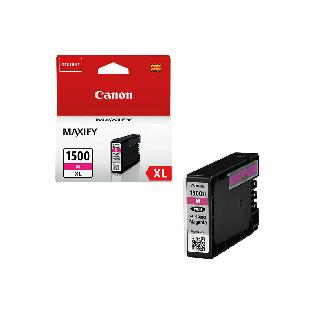 Canon PGI-1500XLM Magenta Ink Cartridge - High Capacity - 9194B001