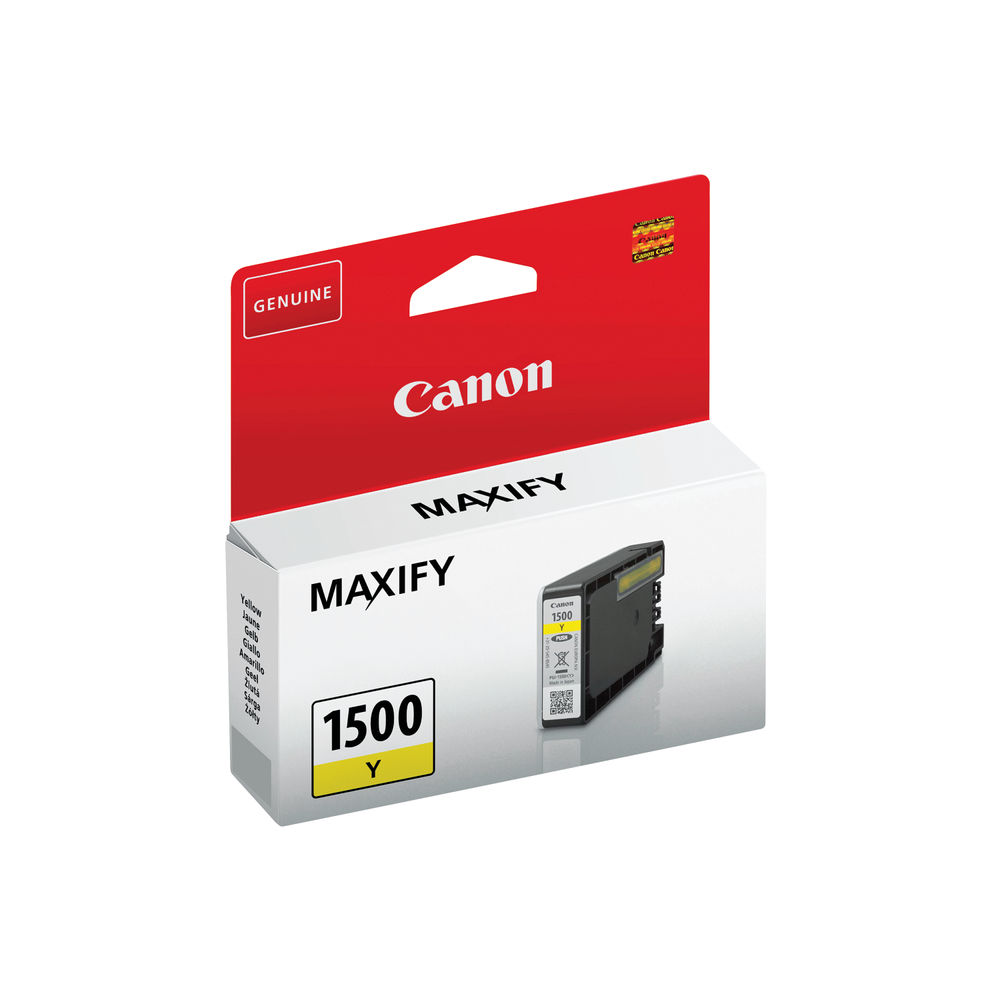 Canon PGI-1500Y Yellow Ink Cartridge - 9231B001