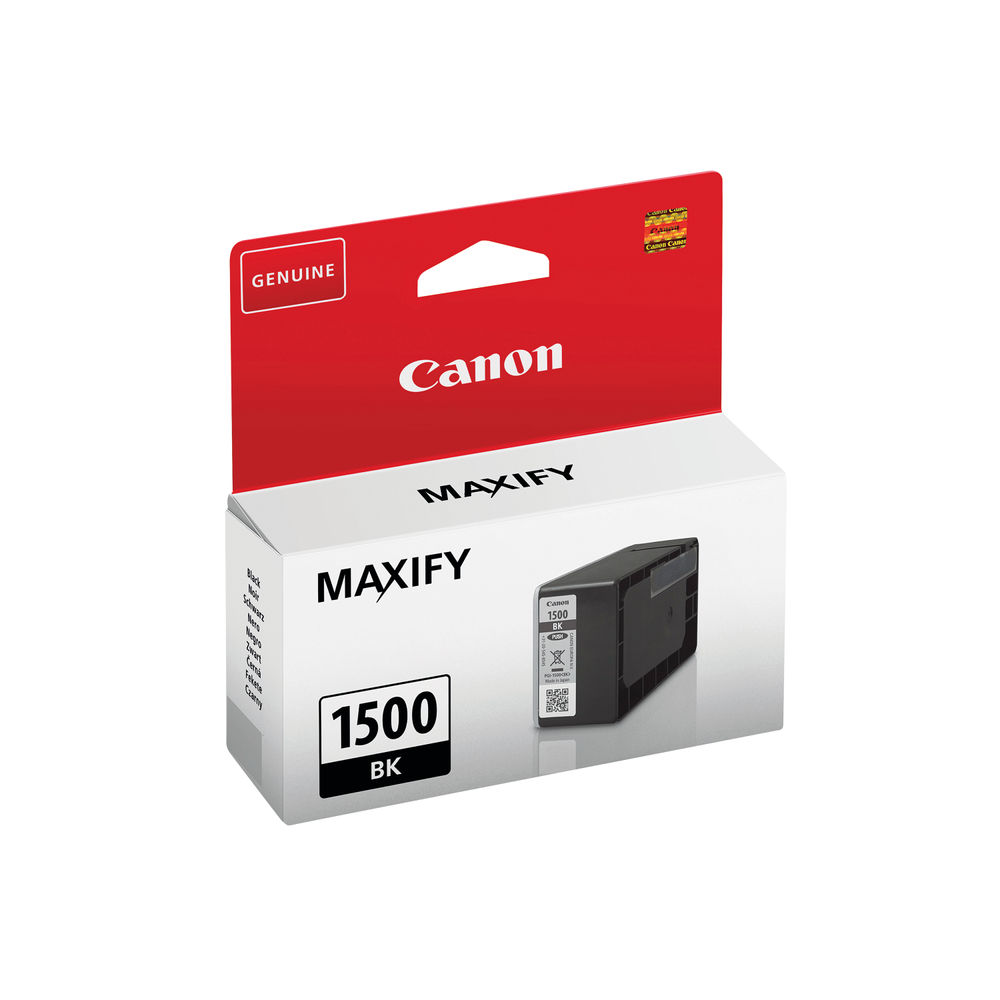 Canon PGI-1500BK Black Ink Cartridge - 9218B001