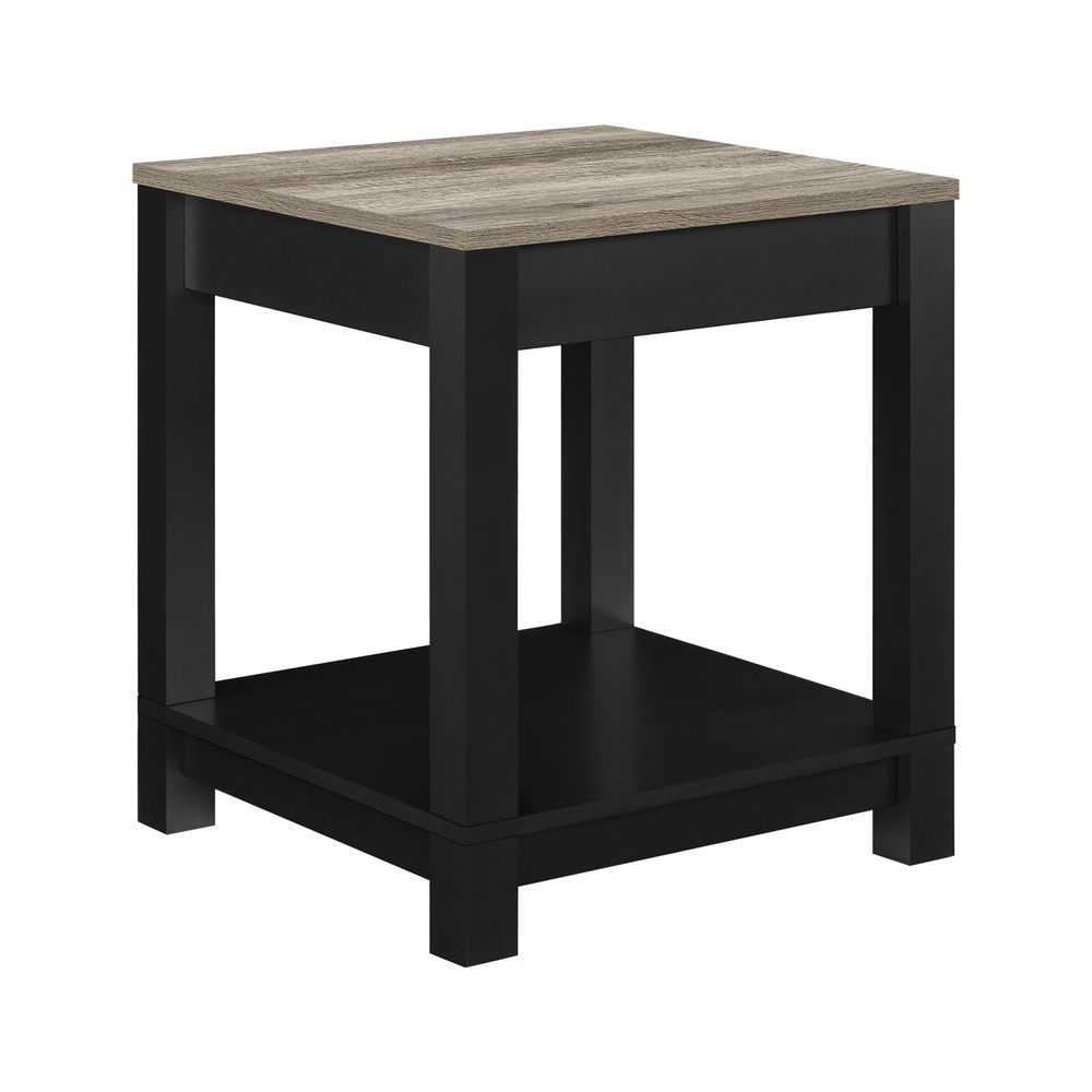 Carver End Table Black