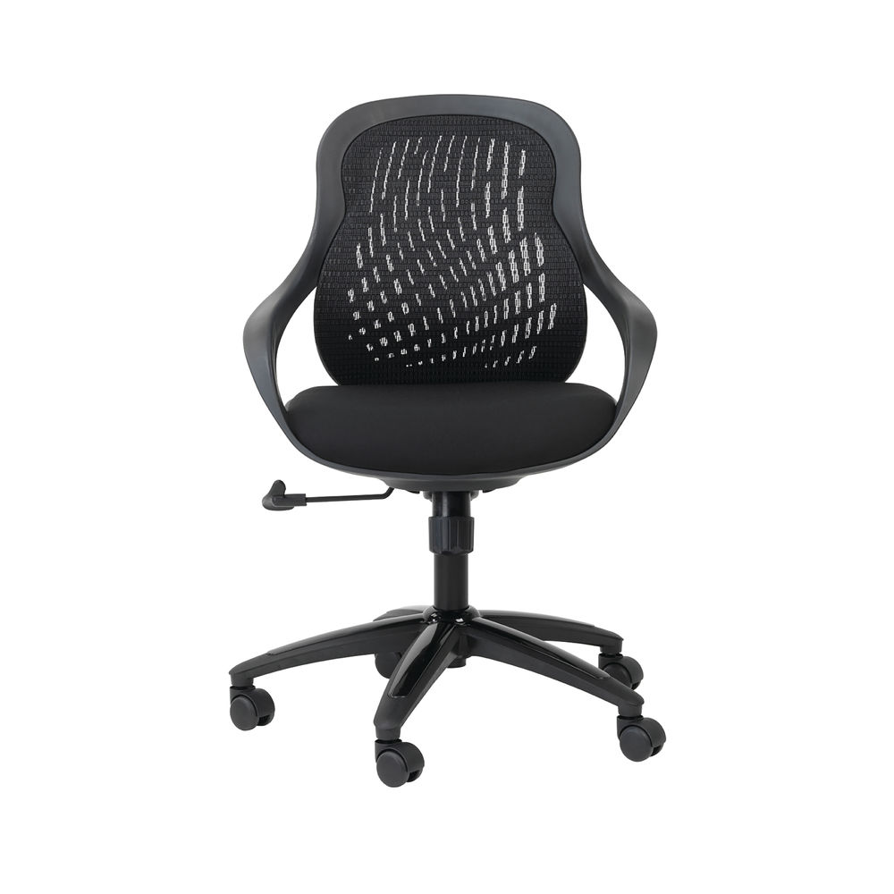 Croft Mesh Back Designer Chair Black