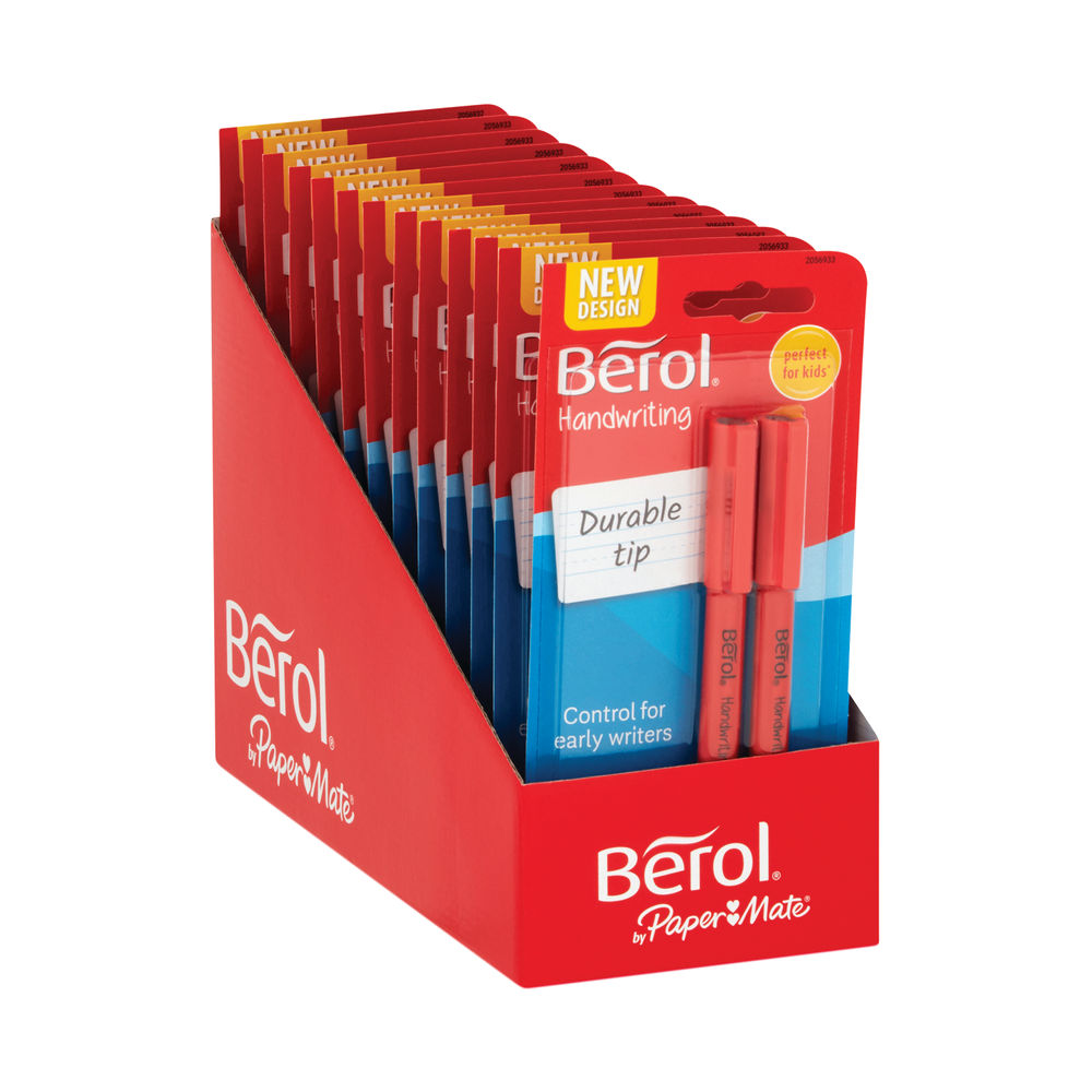 Berol Handwriting Black Blister Pens (Pack of 24)